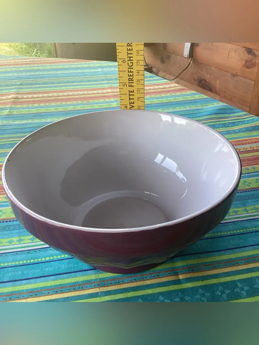 Buoni Sapori Mixing/Serving Bowl- Eggplant Purple